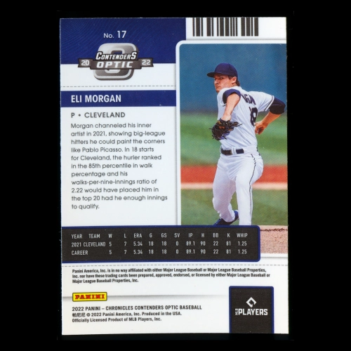 Eli Morgan RC 2022 Contenders Optic Rookie Guardians