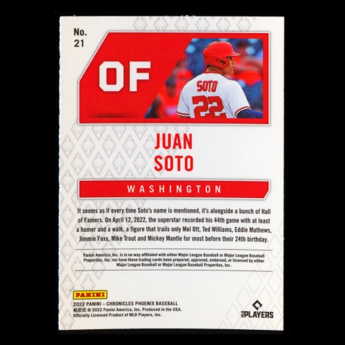 Juan Soto 2022 Phoenix Nationals