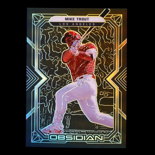 Mike Trout 2022 Obsidian Angels