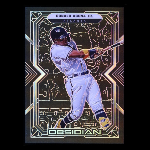 Ronald Acuna Jr. 2022 Obsidian Braves