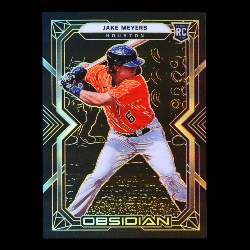 Jake Meyers RC 2022 Obsidian Rookie Astros