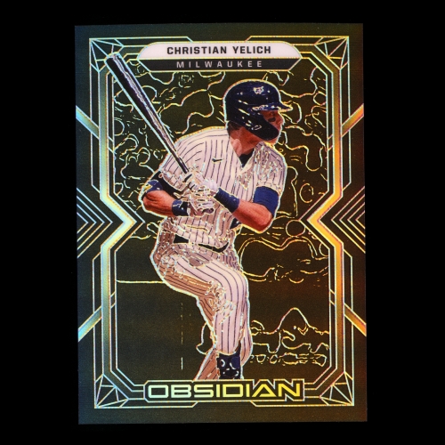 Christian Yelich 2022 Obsidian Brewers