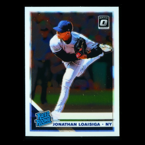 Jonathan Loaisiga RR RC 2019 Donruss Optic Rookie Yankees