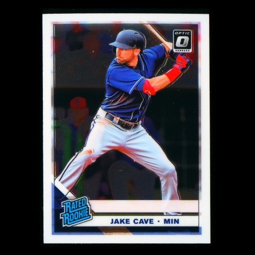 Jake Cave RR RC 2019 Donruss Optic Rookie Twins