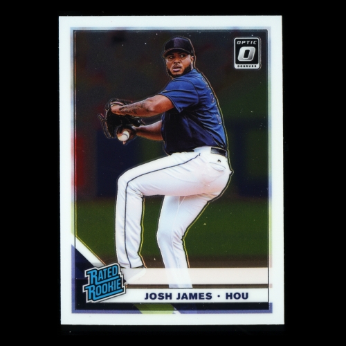 Josh James RR RC 2019 Donruss Optic Rookie Astros