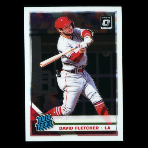 David Fletcher RR RC 2019 Donruss Optic Rookie Angels