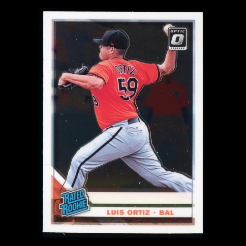Luis Ortiz RR RC 2019 Donruss Optic Rookie Orioles