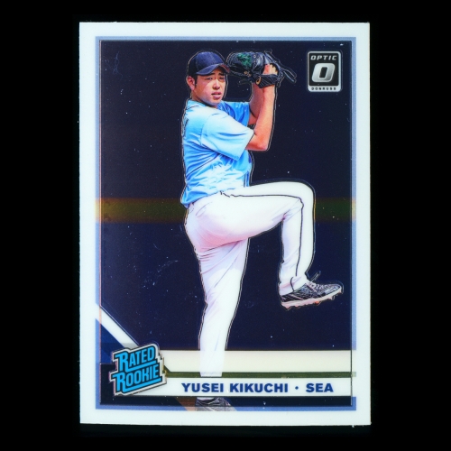 Yusei Kikuchi RR RC 2019 Donruss Optic Rookie Mariners