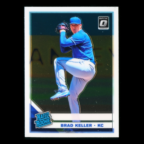Brad Keller RR RC 2019 Donruss Optic Rookie Royals