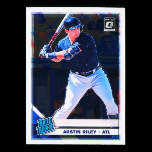 Austin Riley RR RC 2019 Donruss Optic Rookie Braves
