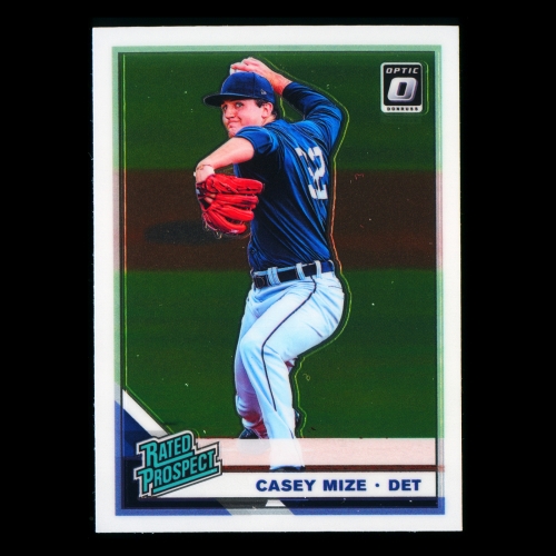 Casey Mize 2019 Donruss Optic Rated Prospects Tigers