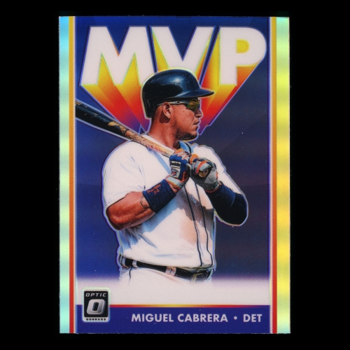 Miguel Cabrera 2019 Donruss Optic MVP Holo Tigers