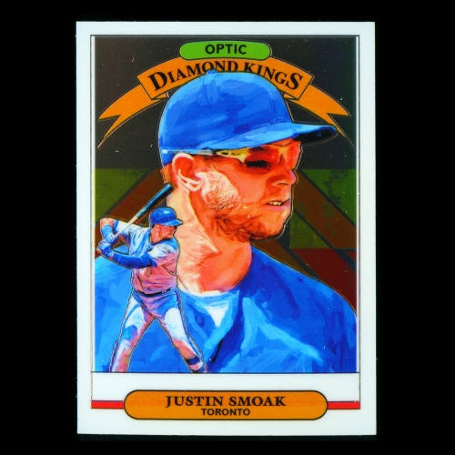 Justin Smoak 2019 Donruss Optic Diamond Kings Blue Jays