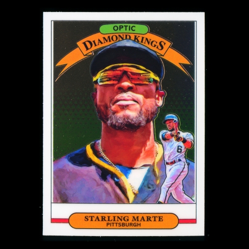 Starling Marte 2019 Donruss Optic Diamond Kings Pirates