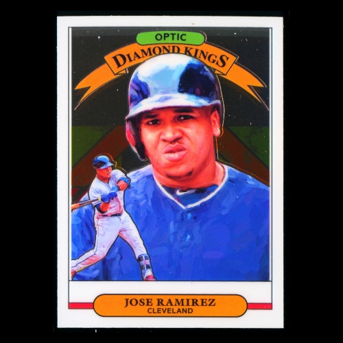 Jose Ramirez 2019 Donruss Optic Diamond Kings Guardians