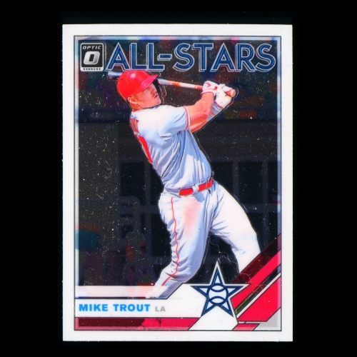Mike Trout 2019 Donruss Optic All-Stars Angles