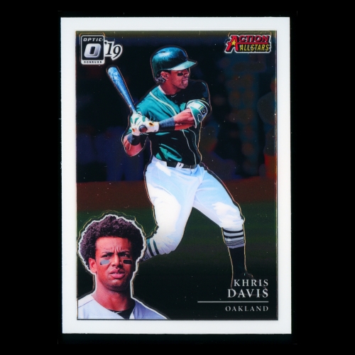 Khris Davis 2019 Donruss Optic Action All-Stars Athletics