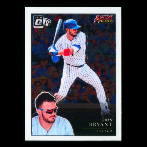 Kris Bryant 2019 Donruss Optic Action All-Stars Cubs