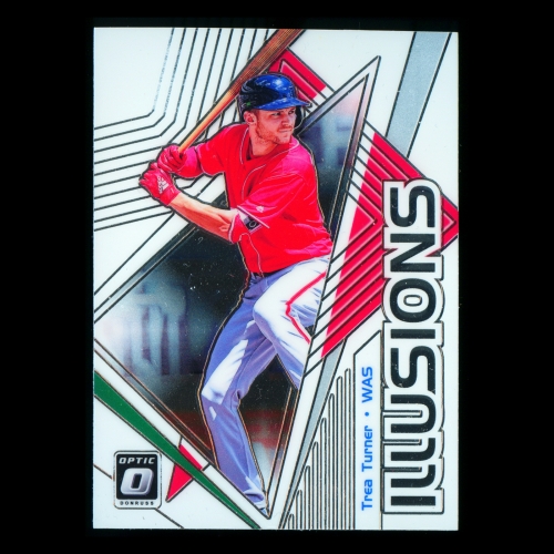 Trea Turner 2019 Donruss Optic Illusions Nationals