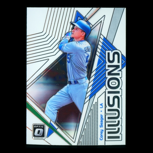 Corey Seager 2019 Donruss Optic Illusions Dodgers