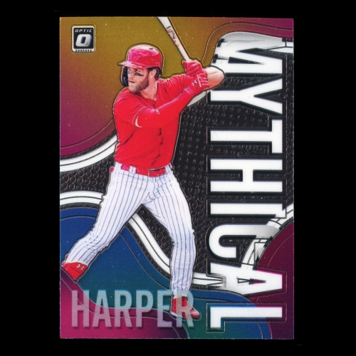 Bryce Harper 2019 Donruss Optic Mythical Phillies