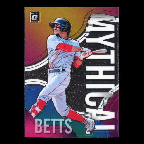 Mookie Betts 2019 Donruss Optic Mythical Red Sox