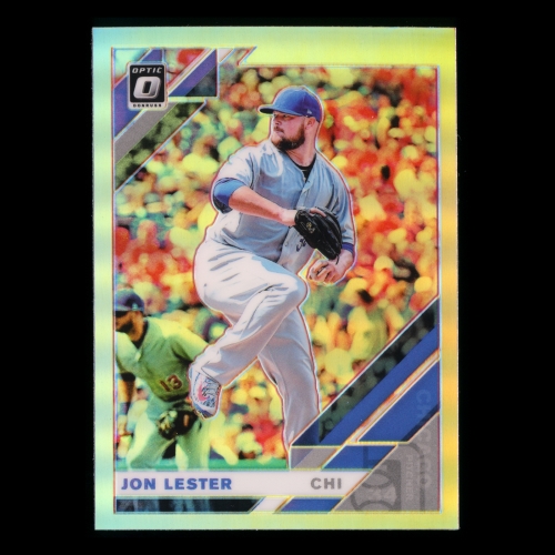 Jon Lester 2019 Donruss Optic Holo Cubs