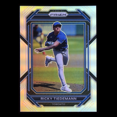 Ricky Tiedemann 2023 Panini Prizm Silver Blue Jays