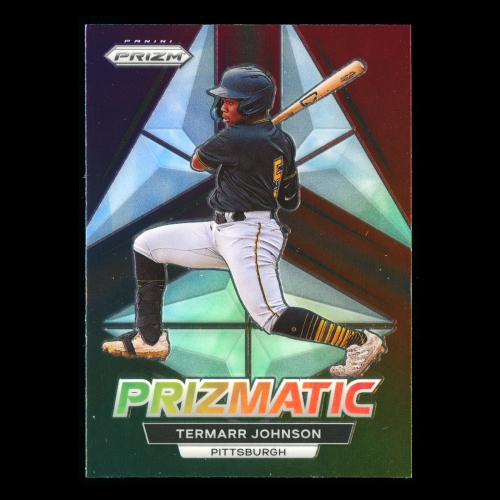 Termarr Johnson 2023 Panini Prizm Prizmatic Pirates