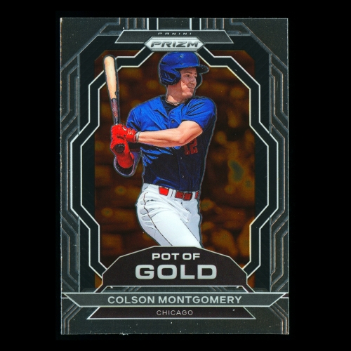Colson Montgomery 2023 Panini Prizm Pot of Gold White Sox