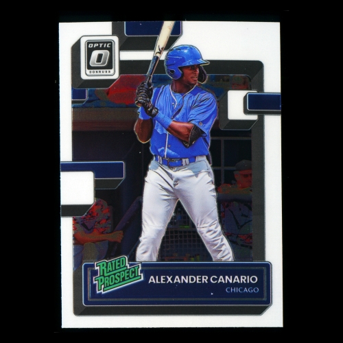 Alexander Canario RR 2022 Donruss Optic Rated Prospects Cubs