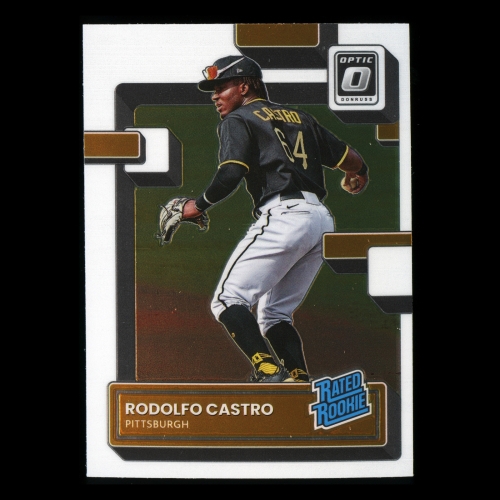 Rodolfo Castro RR RC 2022 Donruss Optic Rated Rookie Pirates