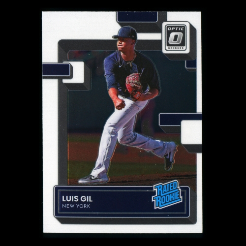 Luis Gil RR RC 2022 Donruss Optic Rated Rookie Yankees