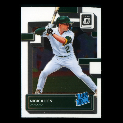 Nick Allen RR RC 2022 Donruss Optic Rated Rookie Athletics