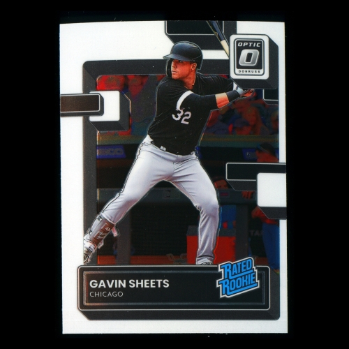 Gavin Sheets RR RC 2022 Donruss Optic Rated Rookie White Sox