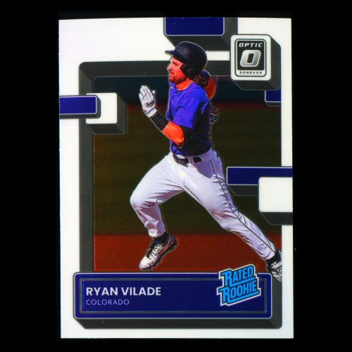 Ryan Vilade RR RC 2022 Donruss Optic Rated Rookie Rockies