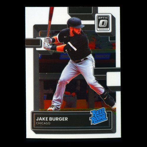 Jake Burger RR RC 2022 Donruss Optic Rated Rookie White Sox