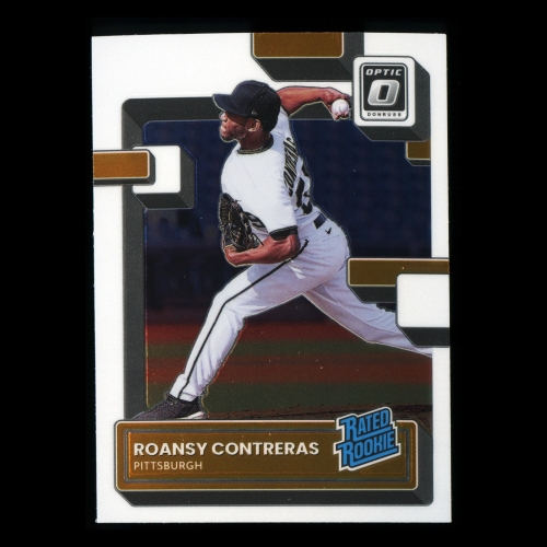 Roansy Contreras RR RC 2022 Donruss Optic Rated Rookie Pirates