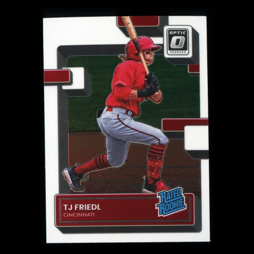 TJ Friedl RR RC 2022 Donruss Optic Rated Rookie Reds