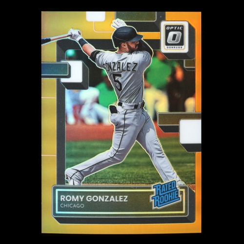 Romy Gonzalez RR RC 2022 Donruss Optic Orange Rated Rookie White Sox 038/125