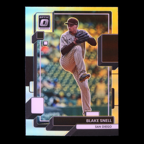 Blake Snell 2022 Donruss Optic Holo Padres