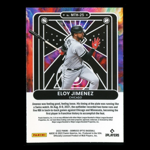 Eloy Jimenez 2022 Donruss Optic Mythical White Sox