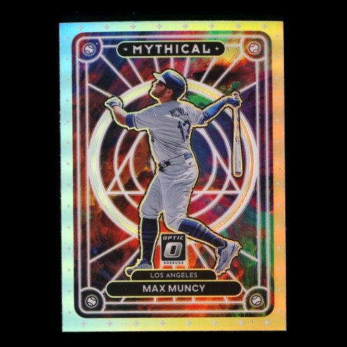 Max Muncy 2022 Donruss Optic Holo Mythical Dodgers