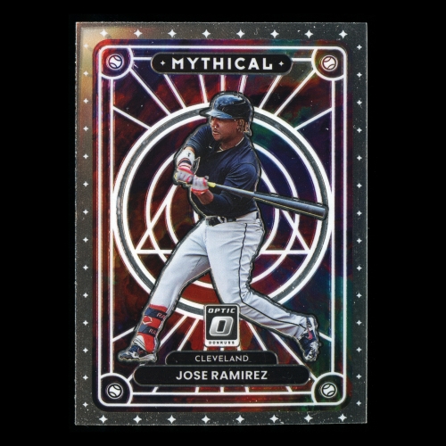 Jose Ramirez 2022 Donruss Optic Mythical Guardians