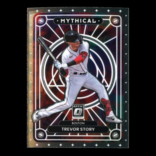 Trevor Story 2022 Donruss Optic Mythical Red Sox