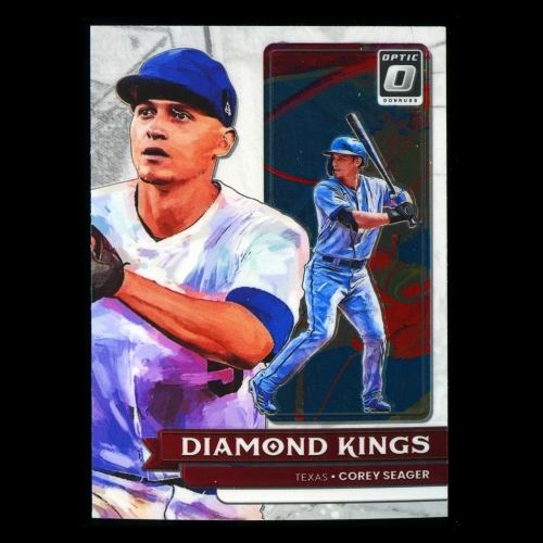 Corey Seager 2022 Donruss Optic Diamond Kings Rangers