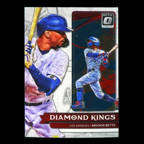Mookie Betts 2022 Donruss Optic Diamond Kings Dogers