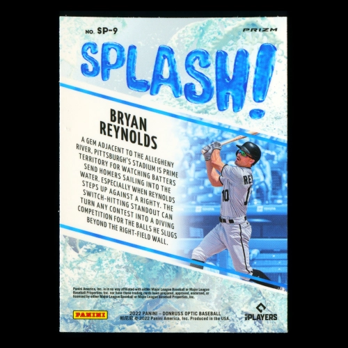 Bryan Reynolds 2022 Donruss Optic Holo Splash Pirates