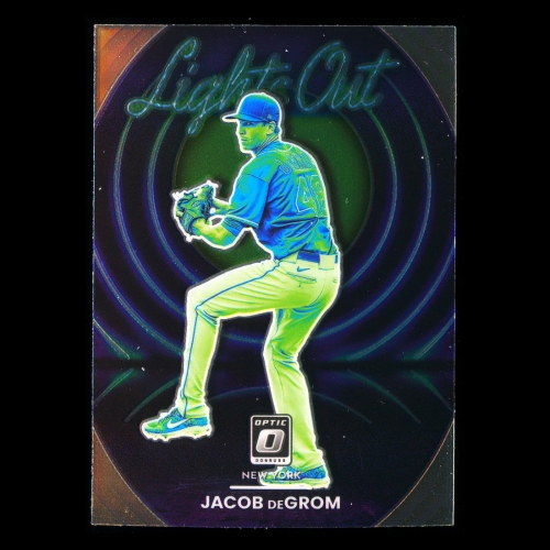 Jacob deGrom 2022 Donruss Optic Lights Out Mets | Rangers