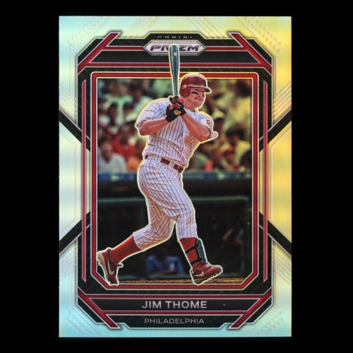 Jim Thome 2023 Panini Prizm Silver Phillies